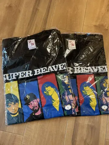 SUPER BEAVER 티셔츠 2장 세트