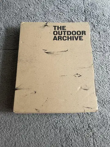 THE OUTDOOR ARCHIVE 도서 빈티지 아웃도어 자료