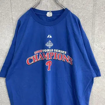 알 스타일 어패럴 MLB 월드 시리즈 챔피언 필리스 티셔츠