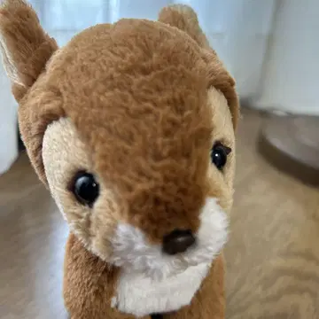 선 레몬 플러피 사슴 봉제 인형