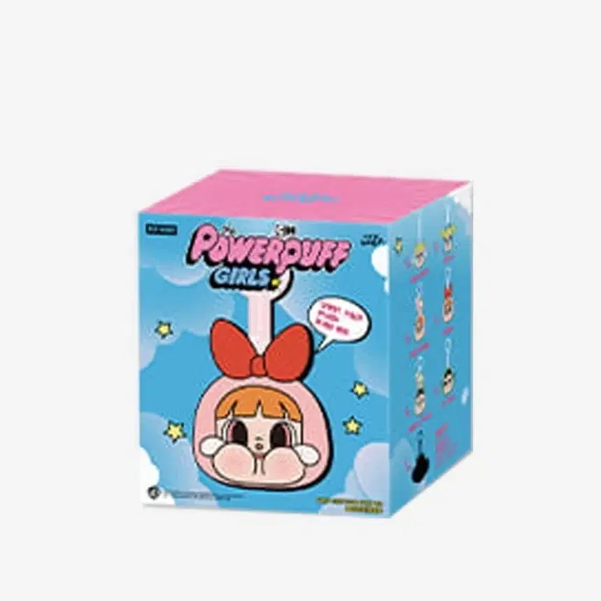 POPMART☆CRYBABYXPOWERPUFF GIRLS SERIES KEYRING SEALED CASE Crybaby x Powerpuff Girls Sad Club Series Vinyl Plush