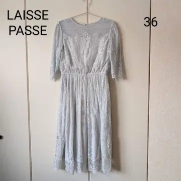 0033 LAISSE PASSE 레스 빠세 레이스 원피스 36