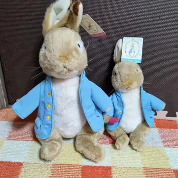 피터 토끼 봉제 인형 대소 세트