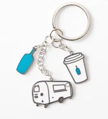 새상품 BLUE BOTTLE COFFEE 키링 블루 보틀 커피