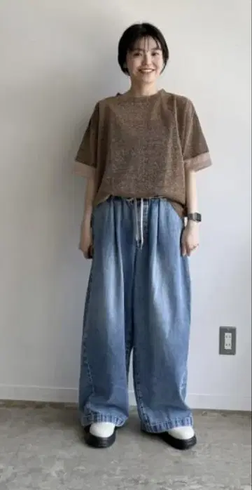 시마무라 푸즈 셀렉트 데님 팬츠