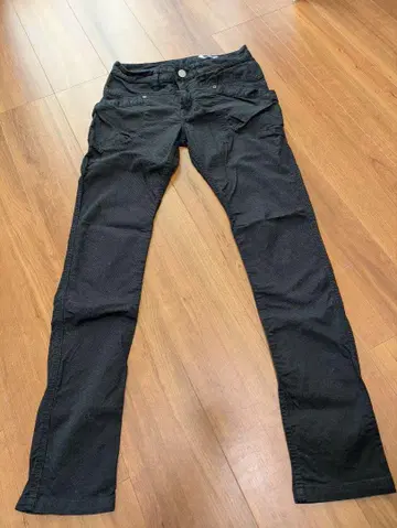 ANTGAUGE 블랙 슬림 핏 팬츠