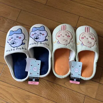 치이카와 (먼작귀) 하치와레 토끼 슬리퍼