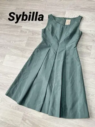 Sybilla 시빌라 슬리브리스 원피스 M
