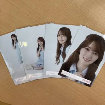 모리야 레이나 사쿠라자카 브로마이드 피케 셔츠 코디