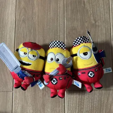 괴도 그루의 미니언즈 초변신 봉제 인형 3개 세트