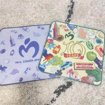 Mrs. GREEN APPLE 10주년 기념 타월 2장 세트
