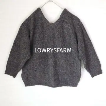 로리즈팜 LOWRYSFARM 니트 스웨터 리본