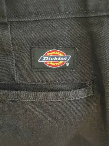 디키즈 블랙 치노 팬츠