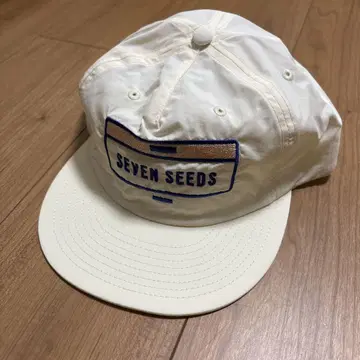 SEVEN SEEDS 워크 캡 화이트