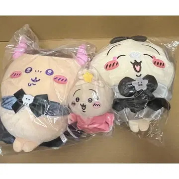 3종 세트 치이카와 (먼작귀) 칠석 마지카루 악마 토끼 밤만쥬 봉제 인형