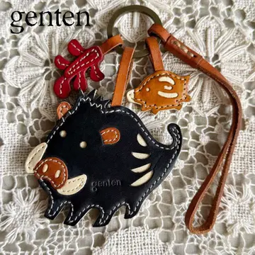 genten 겐텐 두근두근 참 멧돼지 소가죽 백 참