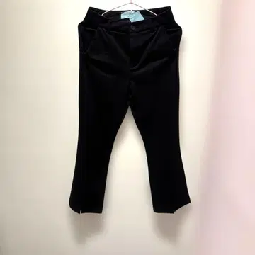NATURAL GIRL 블랙 슬랙스