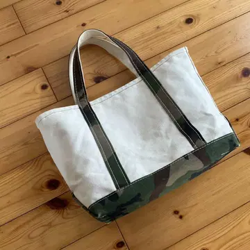LL BEAN 엘엘빈 토트백 카모 카모플라쥬 패턴 레어 빈티지
