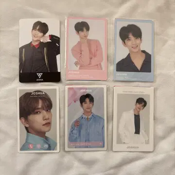 SEVENTEEN 조슈아 모시모시 카드