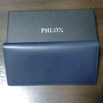 미사용 새상품 천연 가죽 얇은 장지갑 [PHLOX]