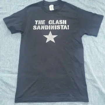 THE CLASH SANDINISTA! 티셔츠 S 사이즈 블랙