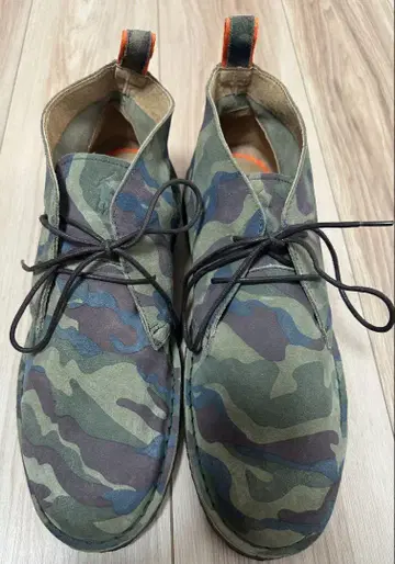데드 스톡 폴로 랄프 로렌 카모플라쥬 처카 부츠