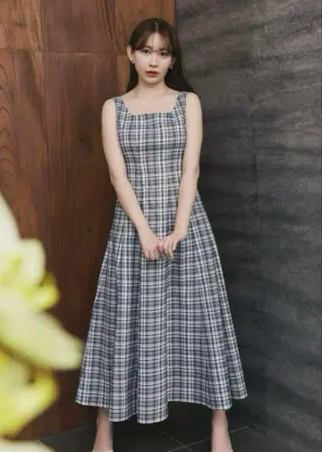 헤르립토 패딩턴 롱 드레스 블랙 M