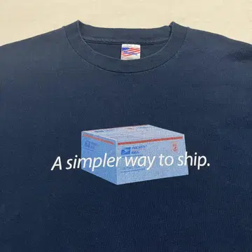 새상품급 90년대 USA제 USPS 기업 티셔츠