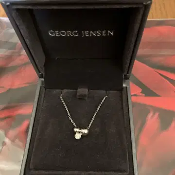 GEORG JENSEN 실버 목걸이