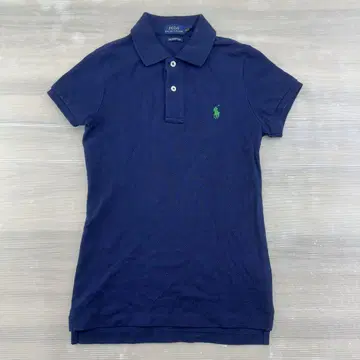 &Polo Ralph Lauren 스키니 피케 셔츠 XS 네이비
