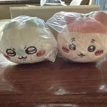 가챠가챠 치이카와 네소베리 봉제 인형 헌책방&모몽가 2개 세트