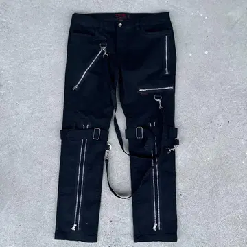 빈티지 TRIPP NYC 본지티 팬츠 지퍼 펑크