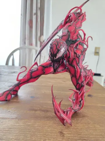 소프트 비닐 카니지 Carnage 피규어 소프트 비닐 스파이더맨