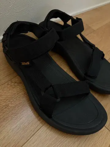 Teva 블랙 스포츠 샌들 27cm 109234
