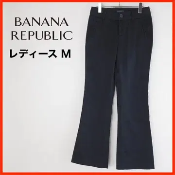 A3618*BANANA REPUBLIC*부츠 컷*스트레치*2*M*블랙