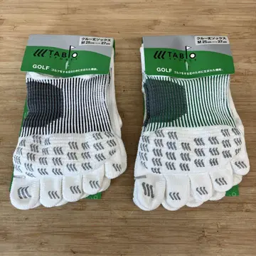 새상품 TABIO 골프용 발가락 양말 M (25-27cm) 2켤레 세트
