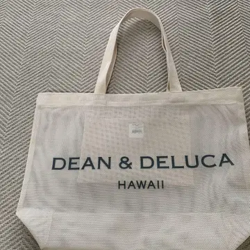 하와이 한정판 DEAN & DELUCA 메쉬 토트백