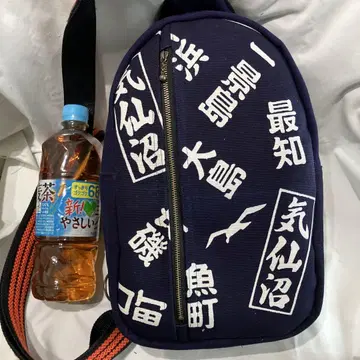캔버스 바디 백 중 사이즈