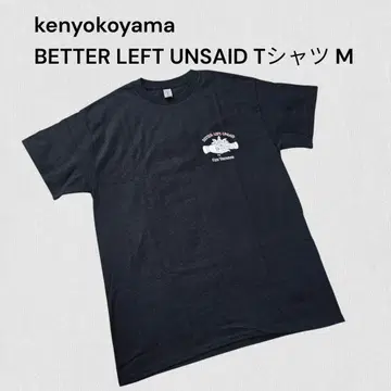 kenyokoyama BETTER LEFT UNSAID 티셔츠 M 사이즈