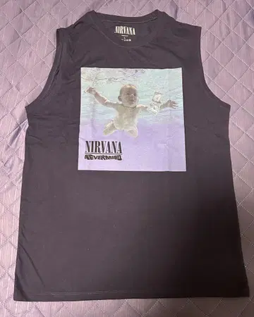 NIRVANA NEVER MIND 공식 탱크탑 L 사이즈