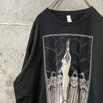 구하기 어려운 Leviathan Artwork 마녀 재판 화형 티셔츠