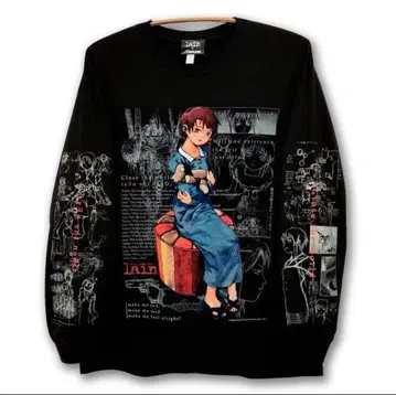 serial experiments lain messa 롱 티셔츠