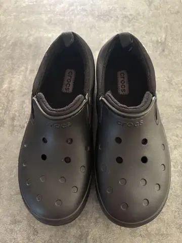 크록스 블랙 슬립온