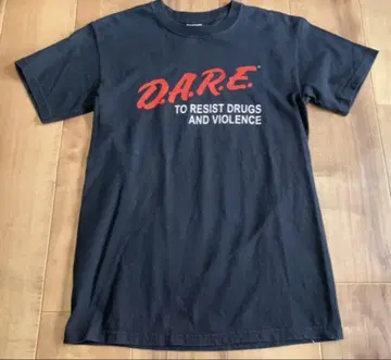 USA 빈티지 D.A.R.E 티셔츠 S