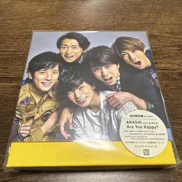 ARASHI 15th ALBUM Are You Happy? 초회 한정판