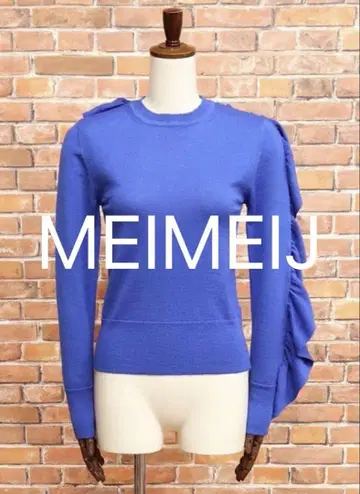 MEIMEIJ 메이 메이 제이 스웨터 프릴 니트