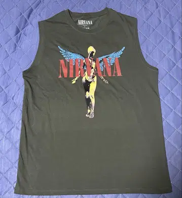 NIRVANA in utero 공식 탱크탑 L 사이즈