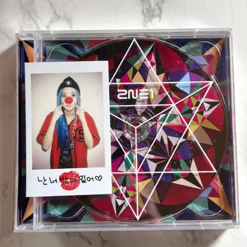 2NE1 CRUSH 한국판 DARA 포토 카드