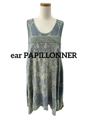 ear PAPILLONNER 슬리브리스 원피스