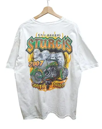 2007 STURGIS 스타지스 모터사이클 랠리 티셔츠 XL